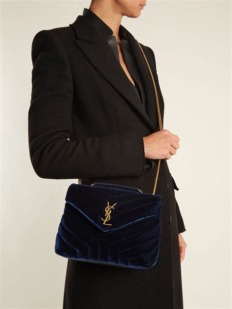 ysl lou lou maltesse blue|The Saint Laurent Loulou Bag: Styles & Sizes.